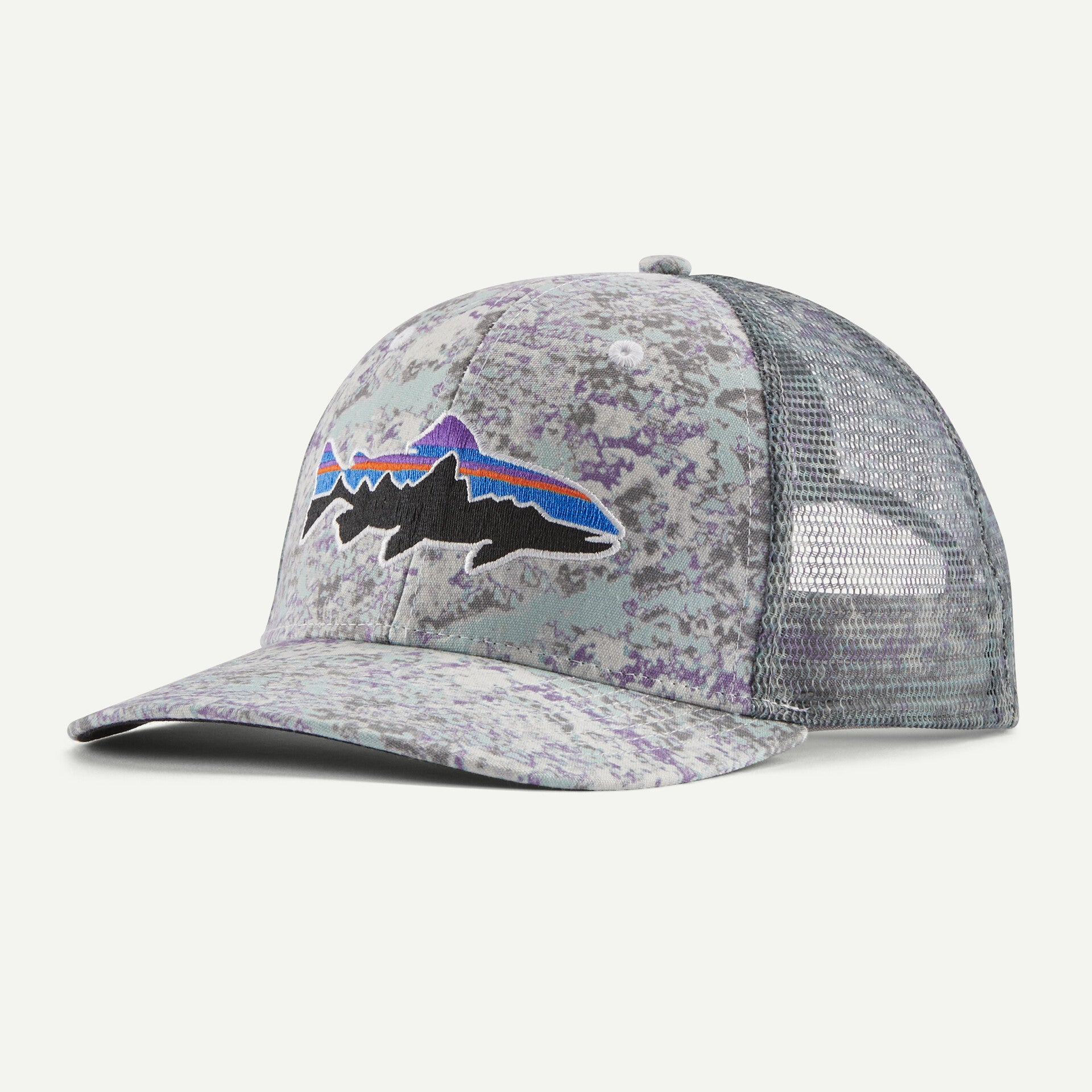 Patagonia Trout Trucker Hat - Rock Wash: Thermal Blue