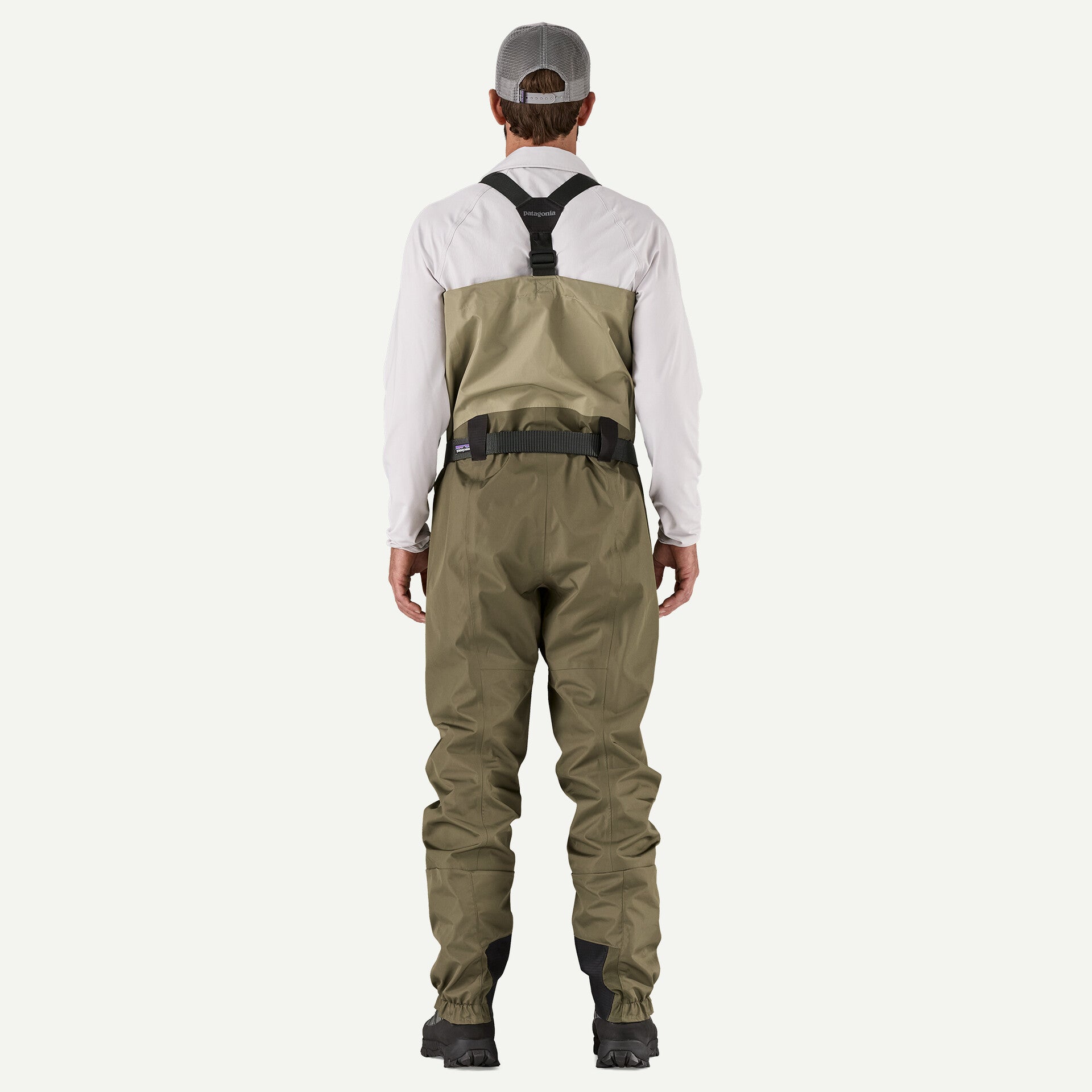Patagonia Men's Swiftcurrent Traverse Zipfront Wader - River Rock Green