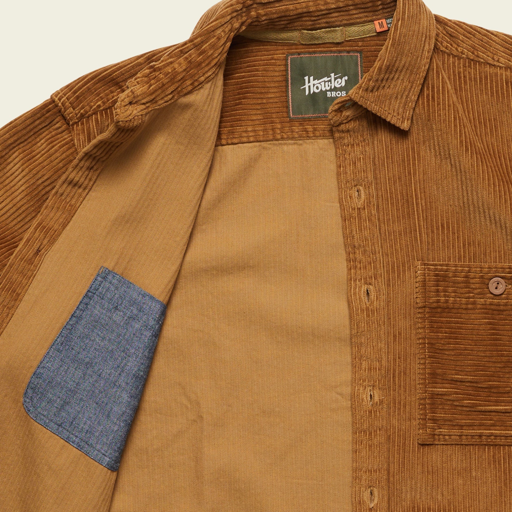 Howler Bros. Iquitos Overshirt- Duck Brown