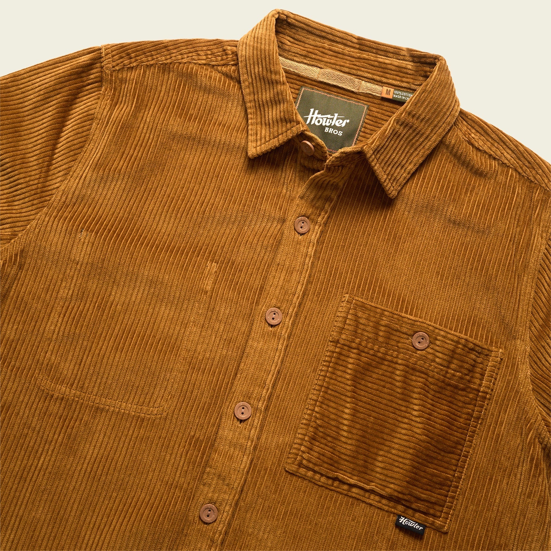 Howler Bros. Iquitos Overshirt- Duck Brown