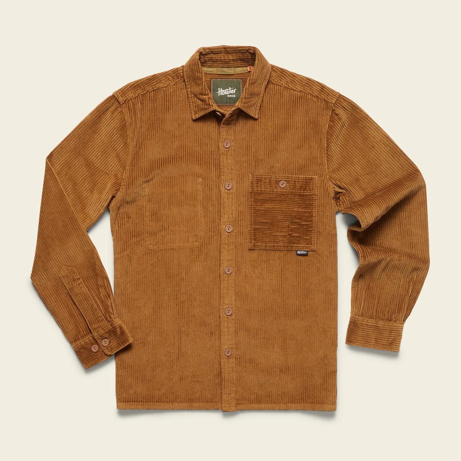 Howler Bros. Iquitos Overshirt- Duck Brown