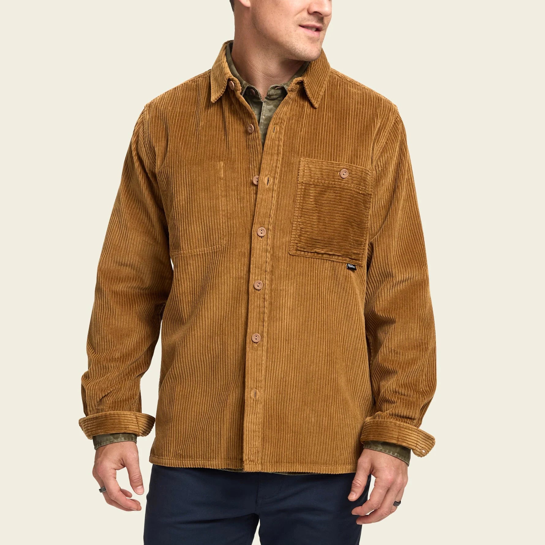 Howler Bros. Iquitos Overshirt- Duck Brown