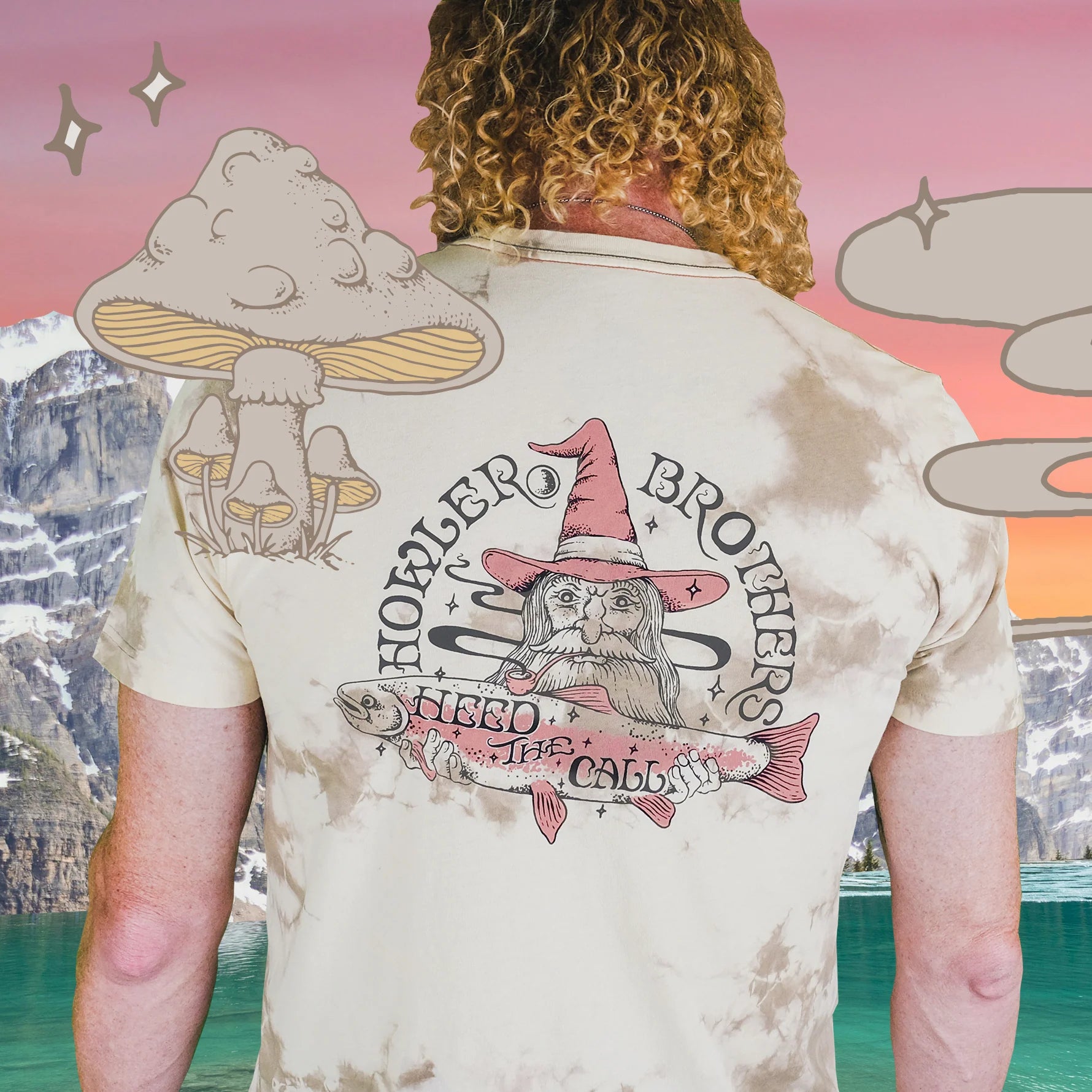 Howler Bros. River Wizard Tee- Tie Dye