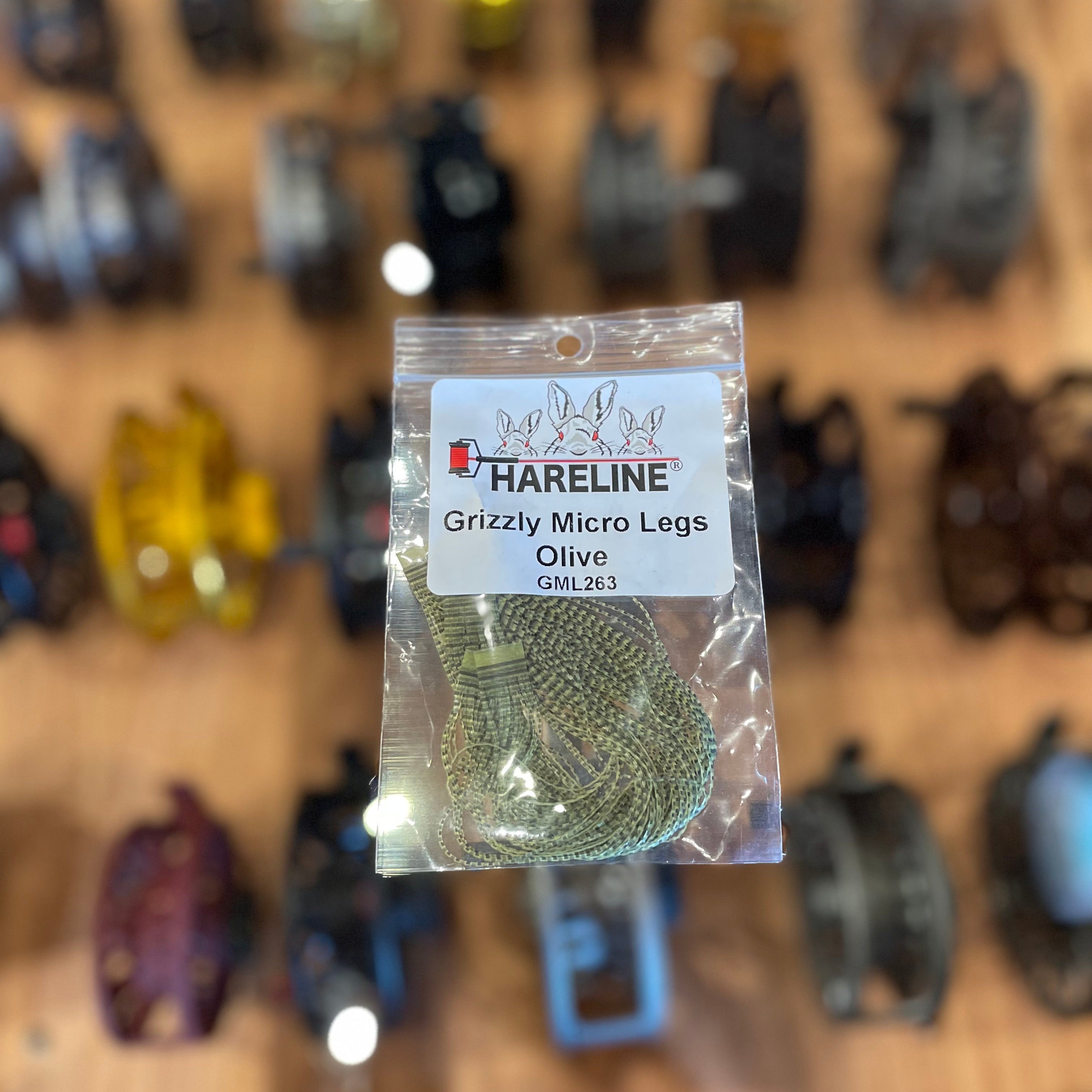 Hareline Grizzly Micro Legs