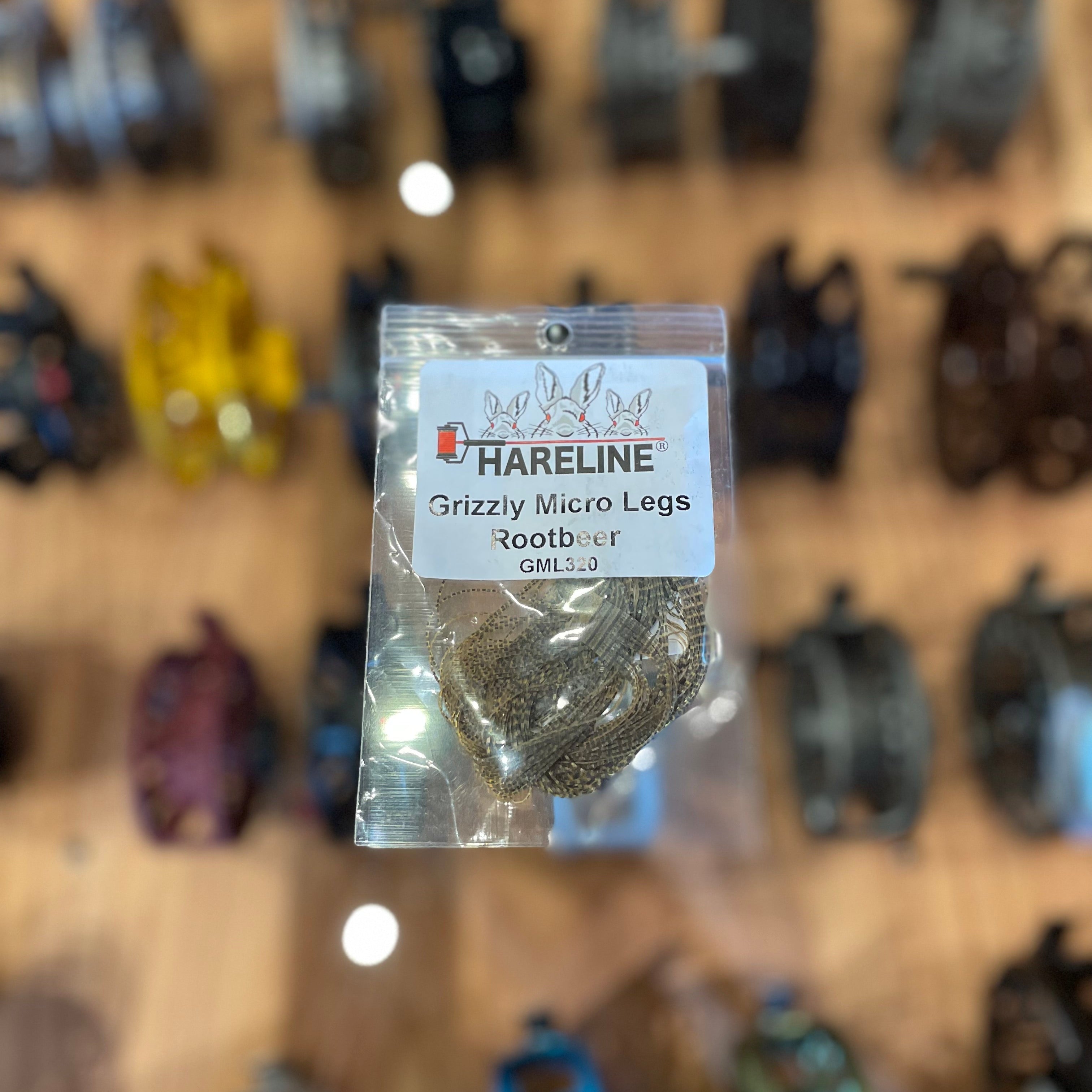 Hareline Grizzly Micro Legs