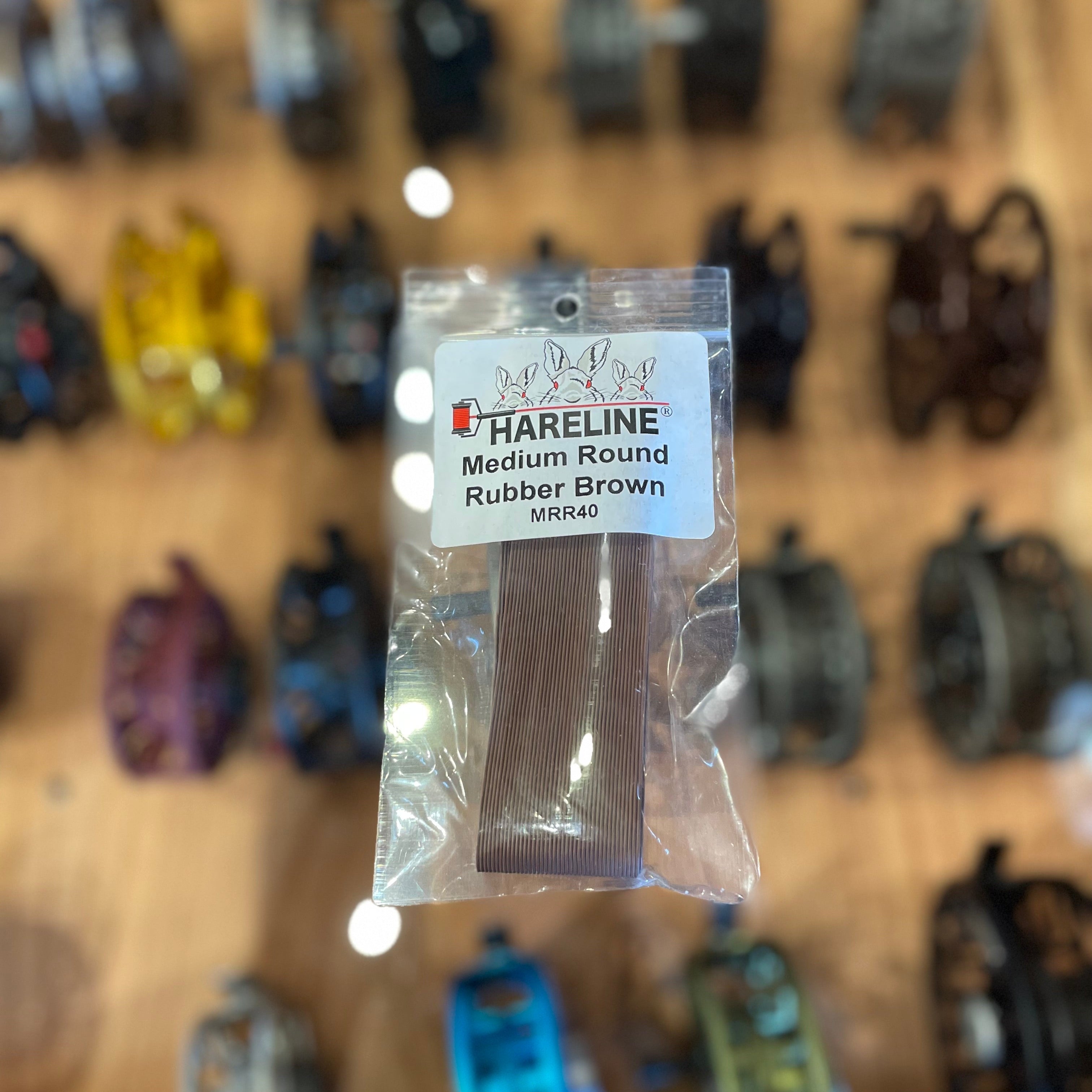 Hareline Medium Round Rubber Legs