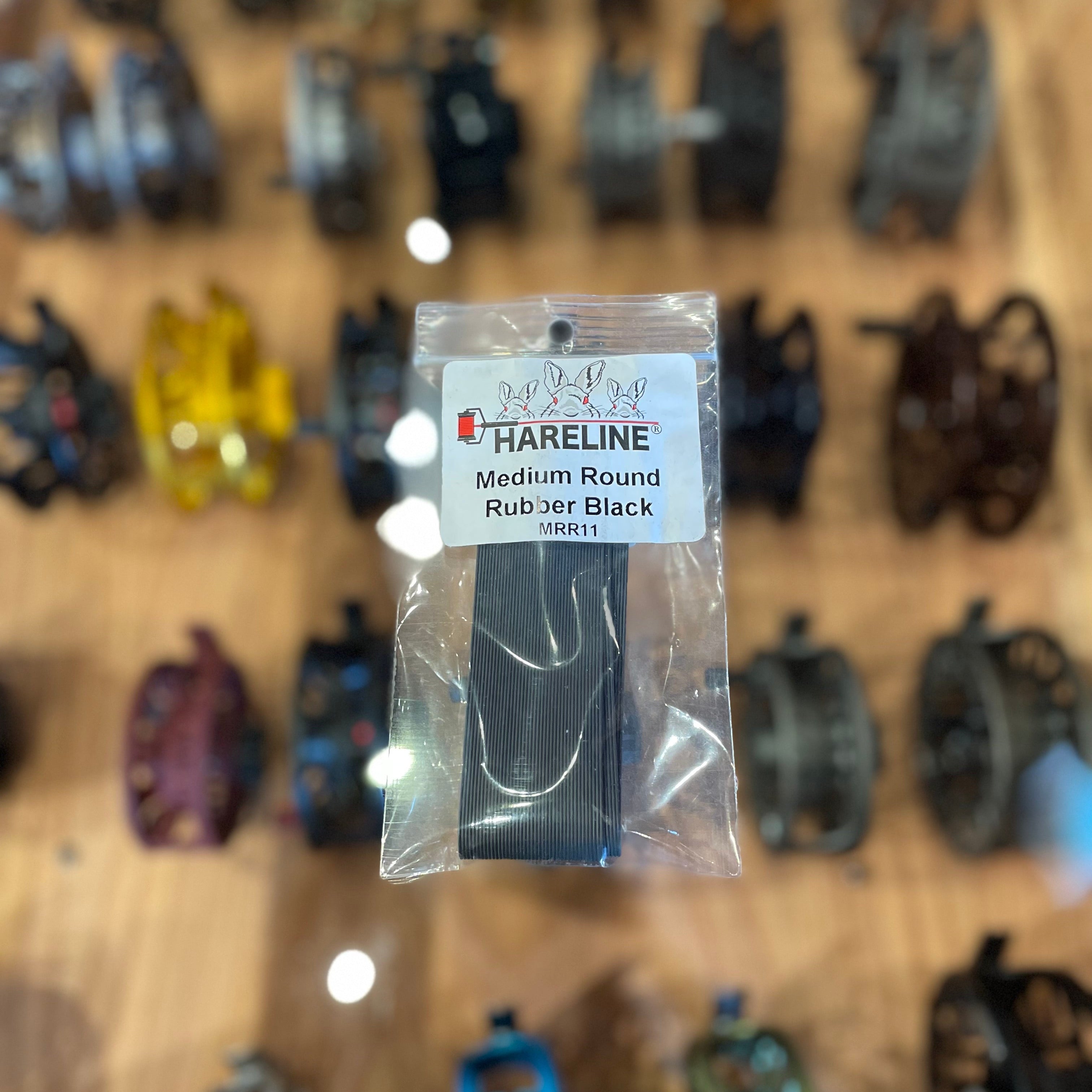 Hareline Medium Round Rubber Legs