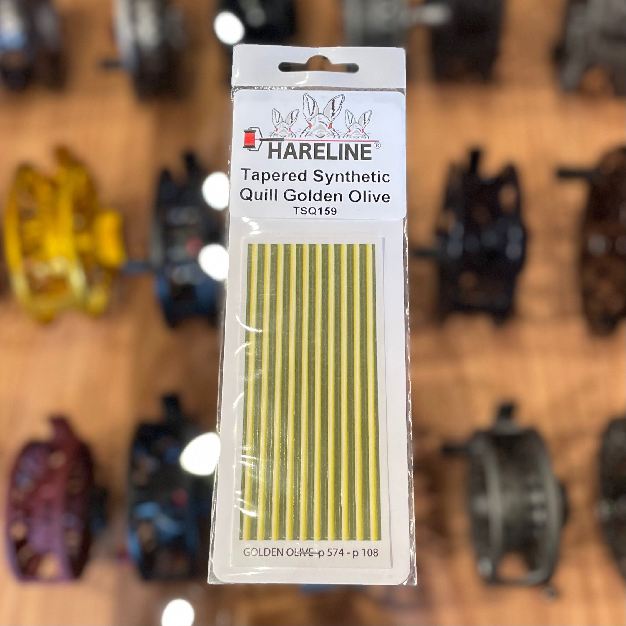 Hareline Tapered Synthetic Quill