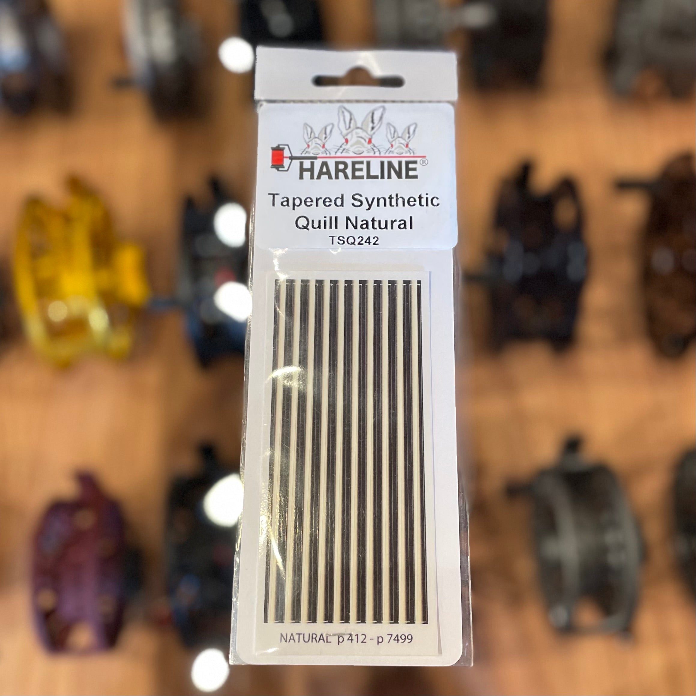 Hareline Tapered Synthetic Quill