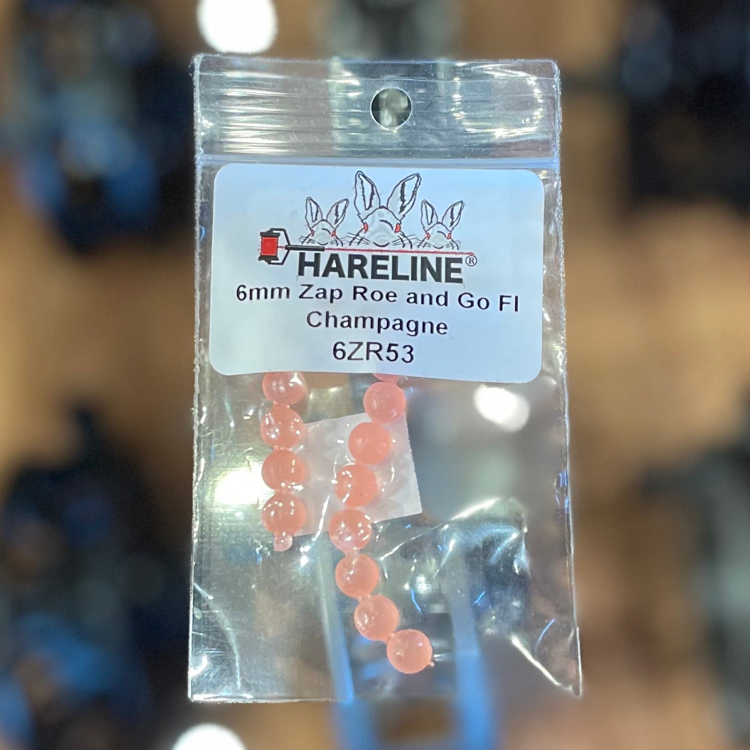 Hareline 6mm Zap Roe And Go