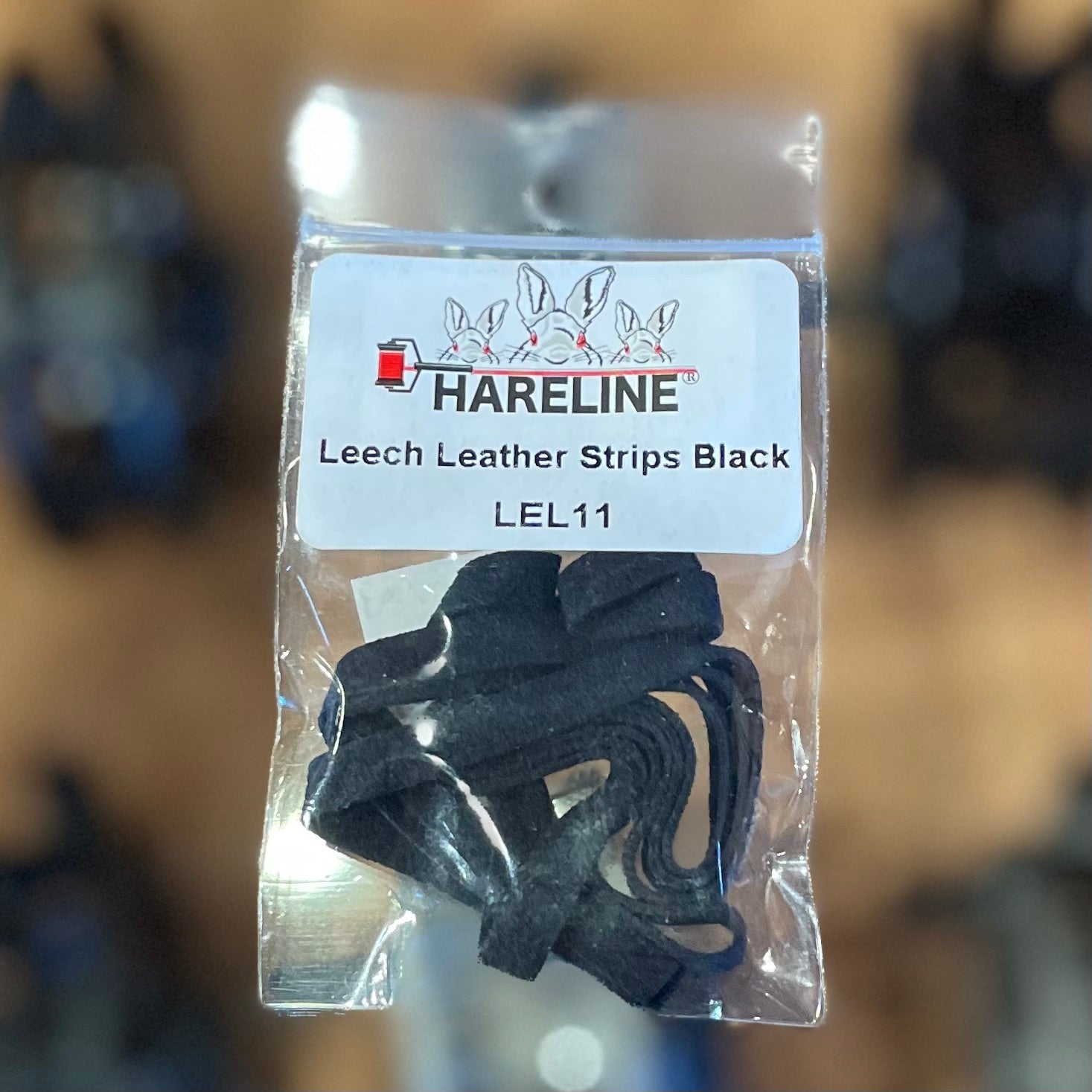 Hareline Leech Leather Strips