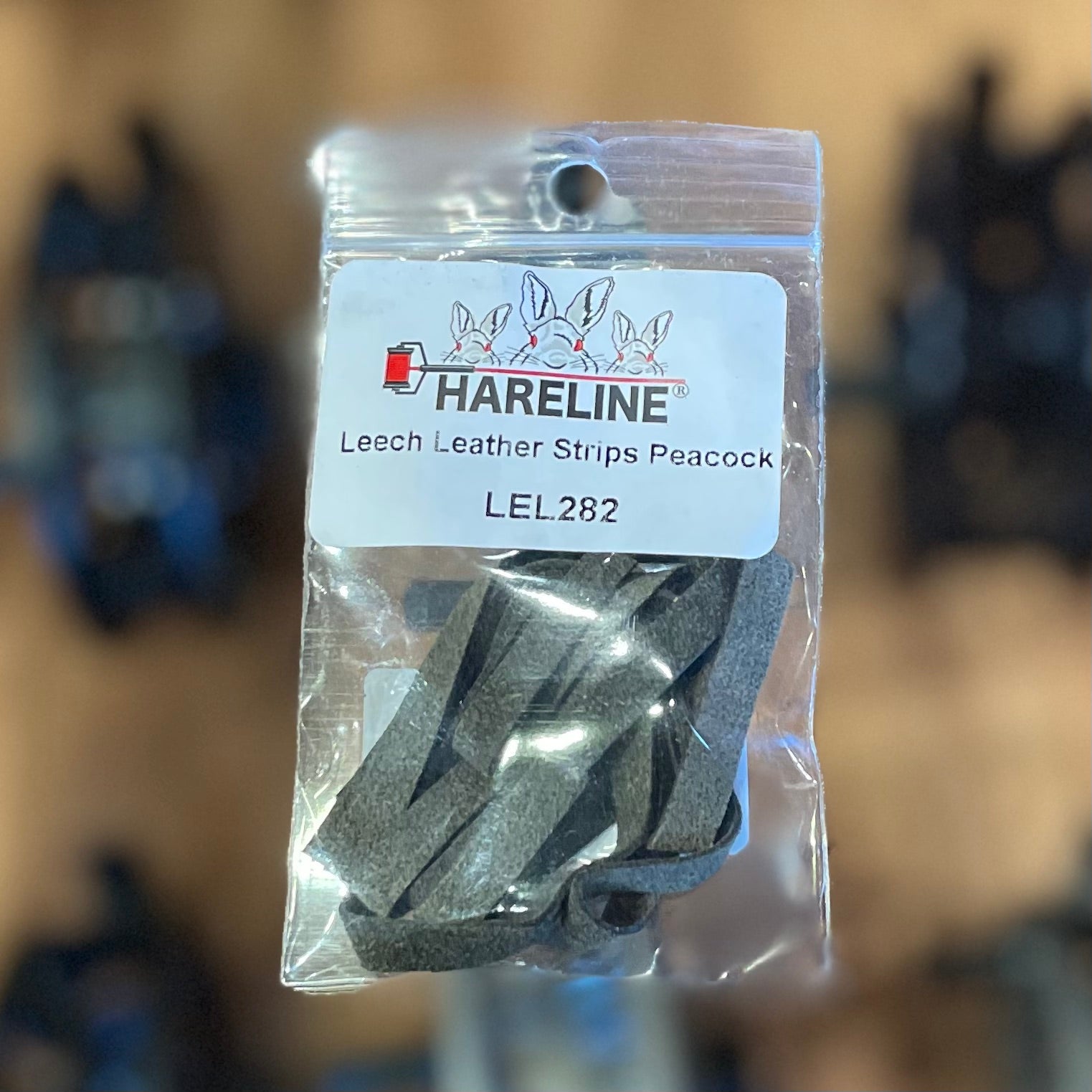 Hareline Leech Leather Strips