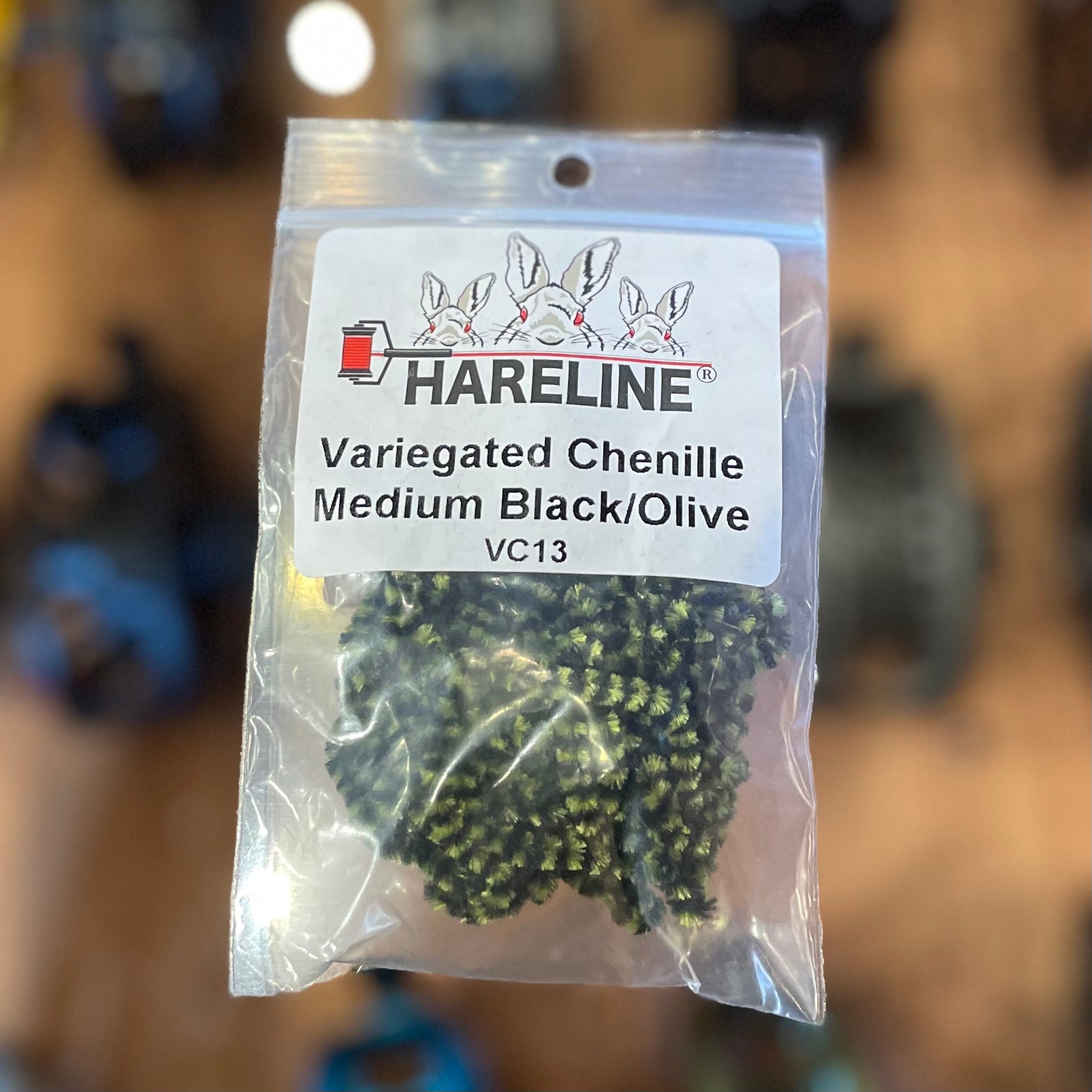 Hareline Variegated Chenille - Medium