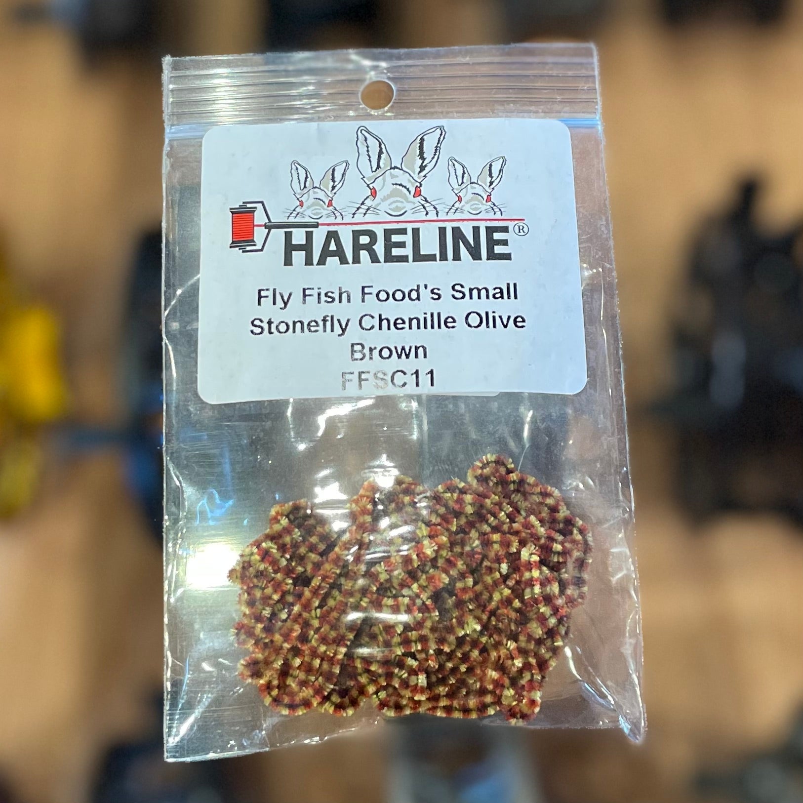 Hareline Fly Fish Food Small Stonefly Chenille