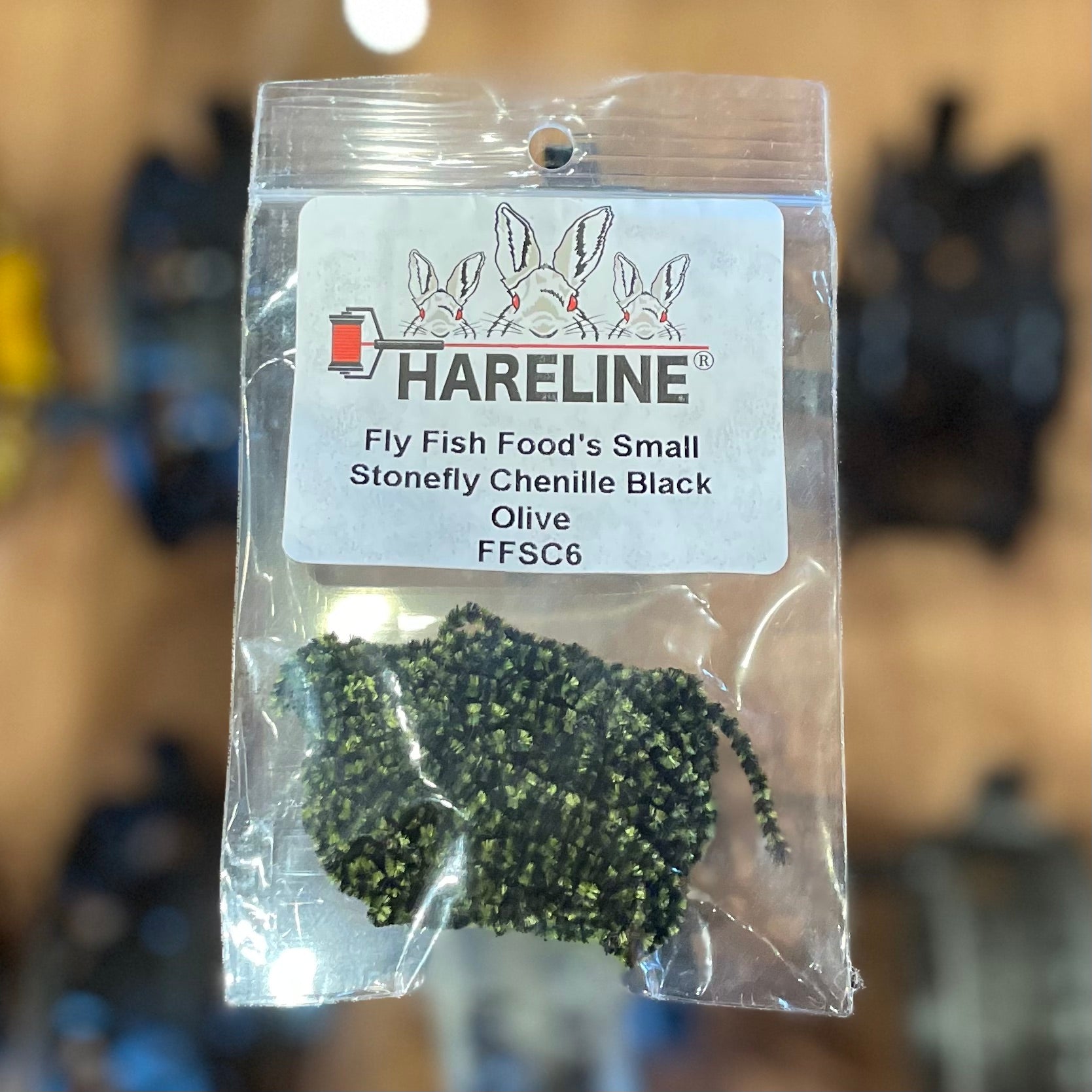 Hareline Fly Fish Food Small Stonefly Chenille