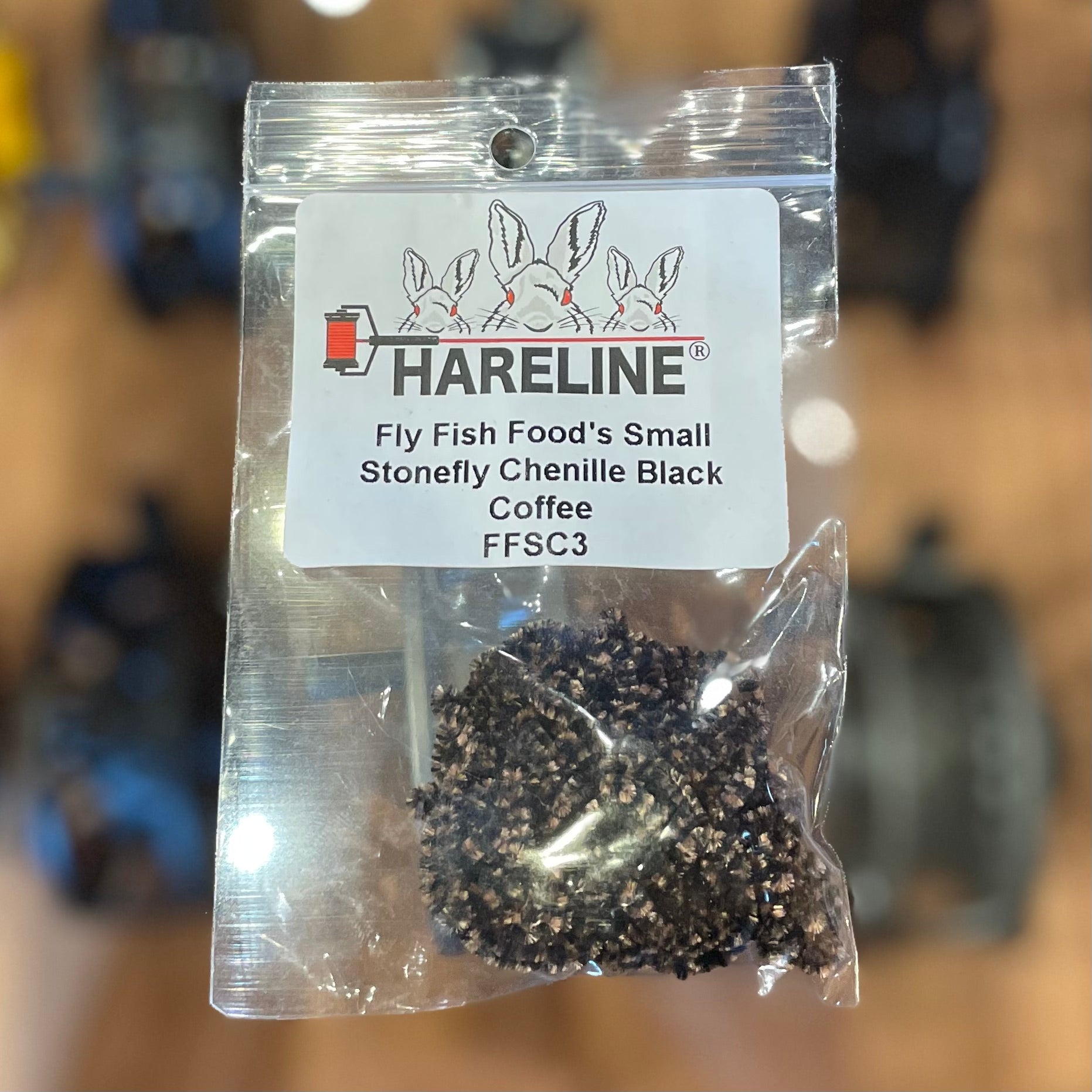 Hareline Fly Fish Food Small Stonefly Chenille