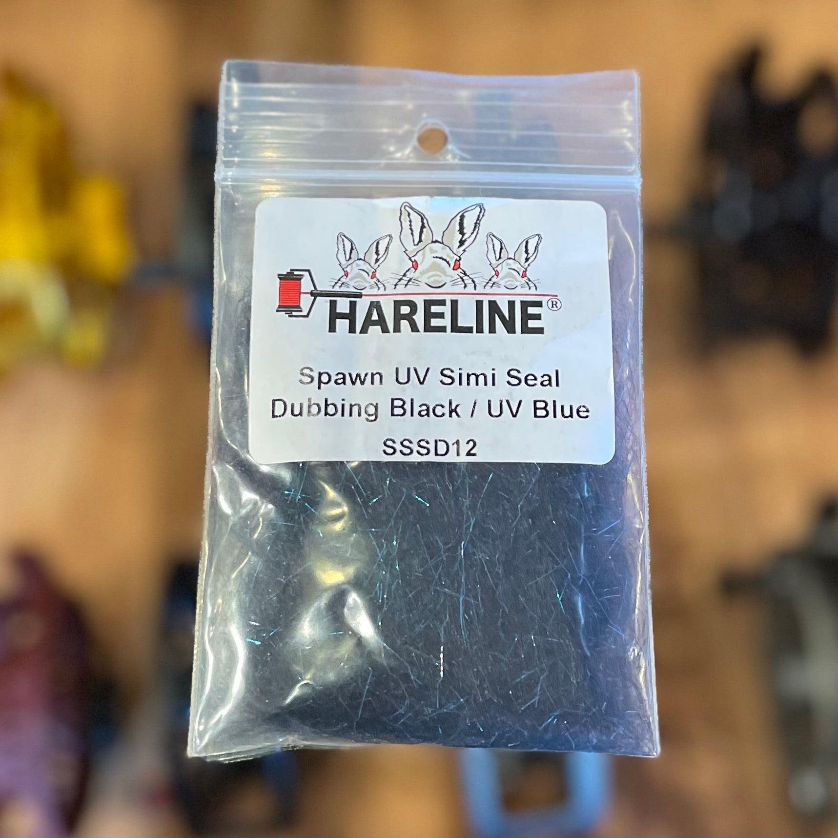 Hareline Spawn UV Simi Seal Dubbing