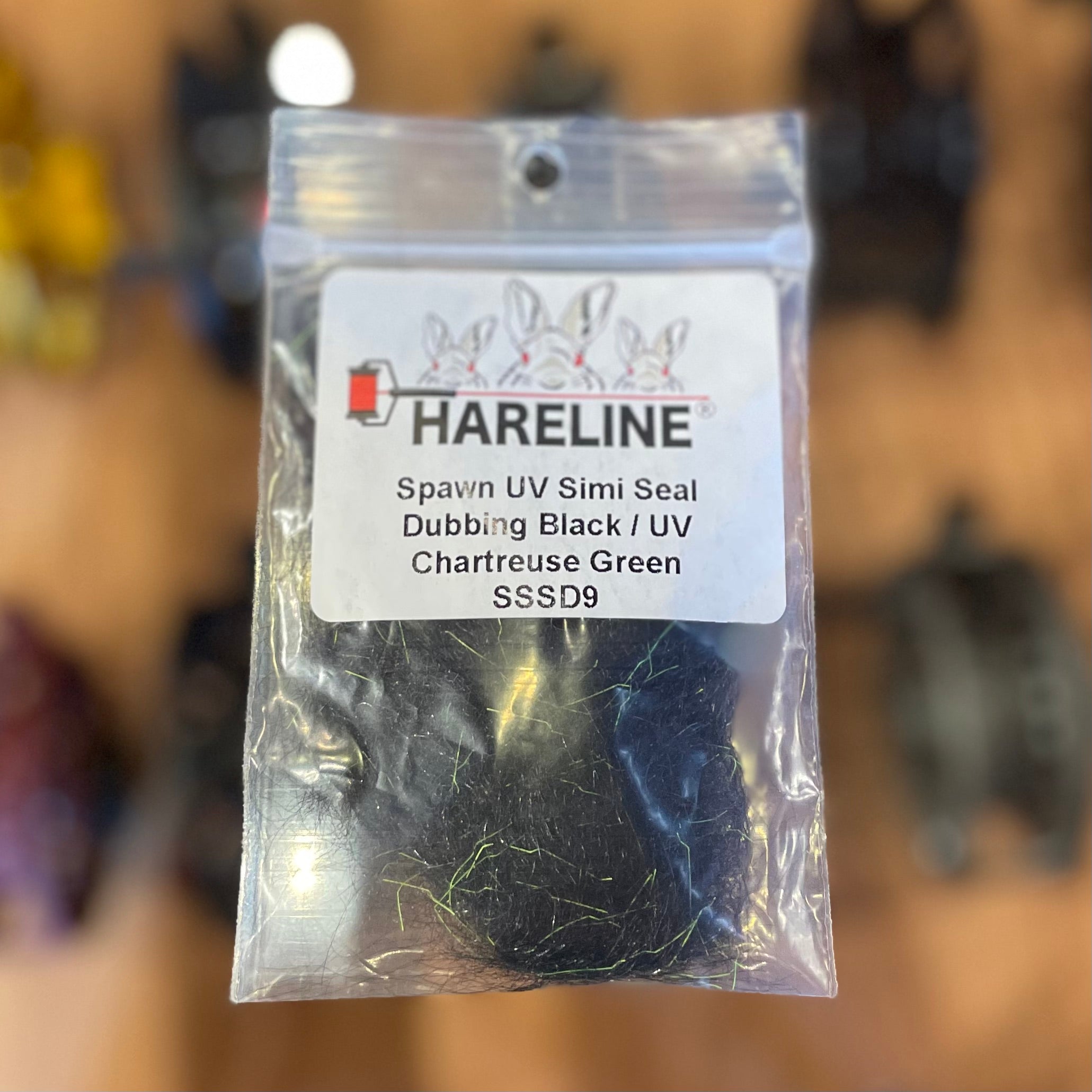 Hareline Spawn UV Simi Seal Dubbing