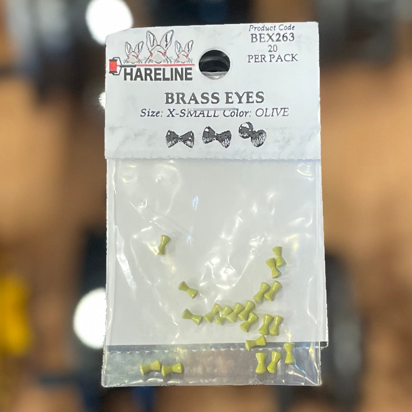 X-Small Brass Eyes
