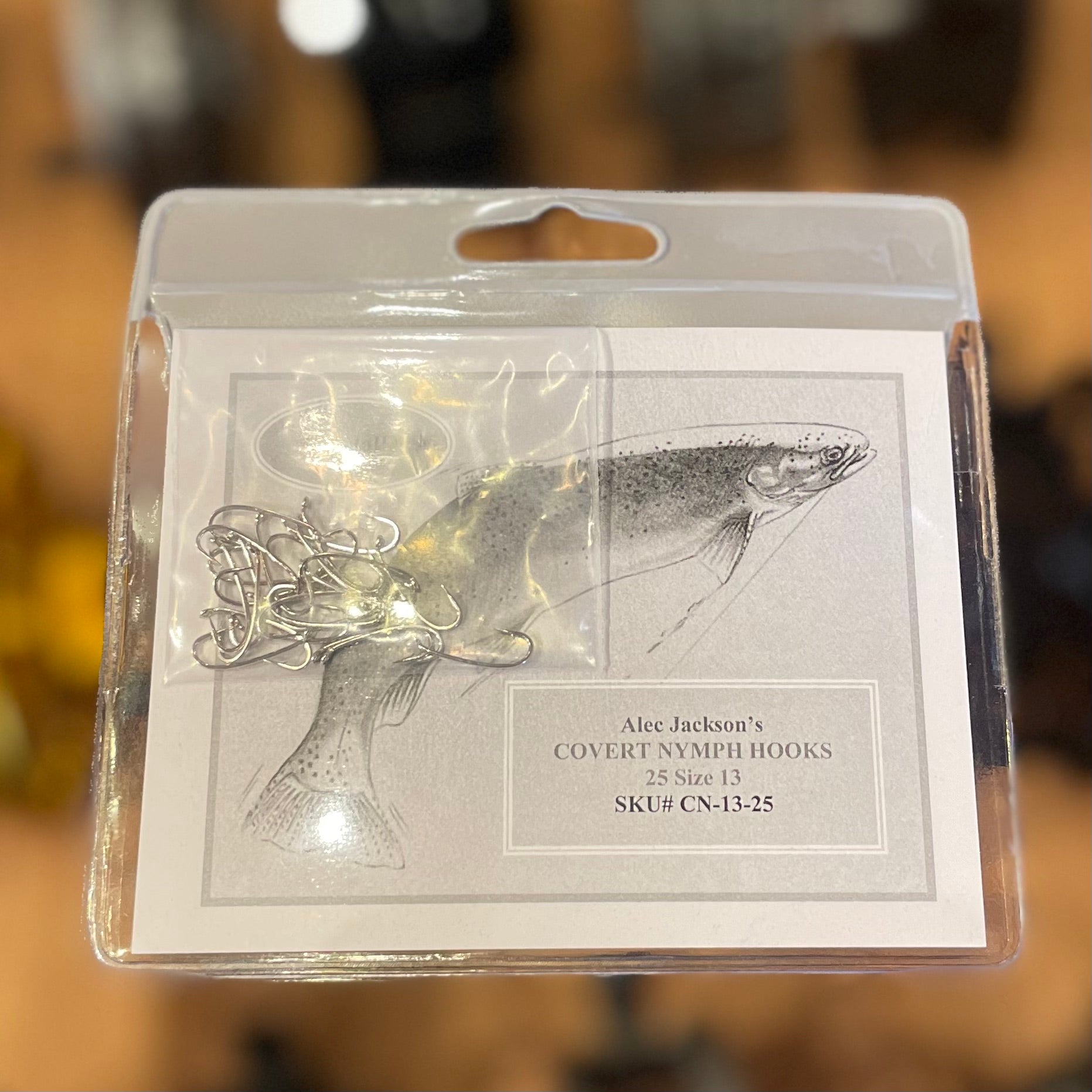 Alec Jackson Covert Nymph Hooks Nickel Plated