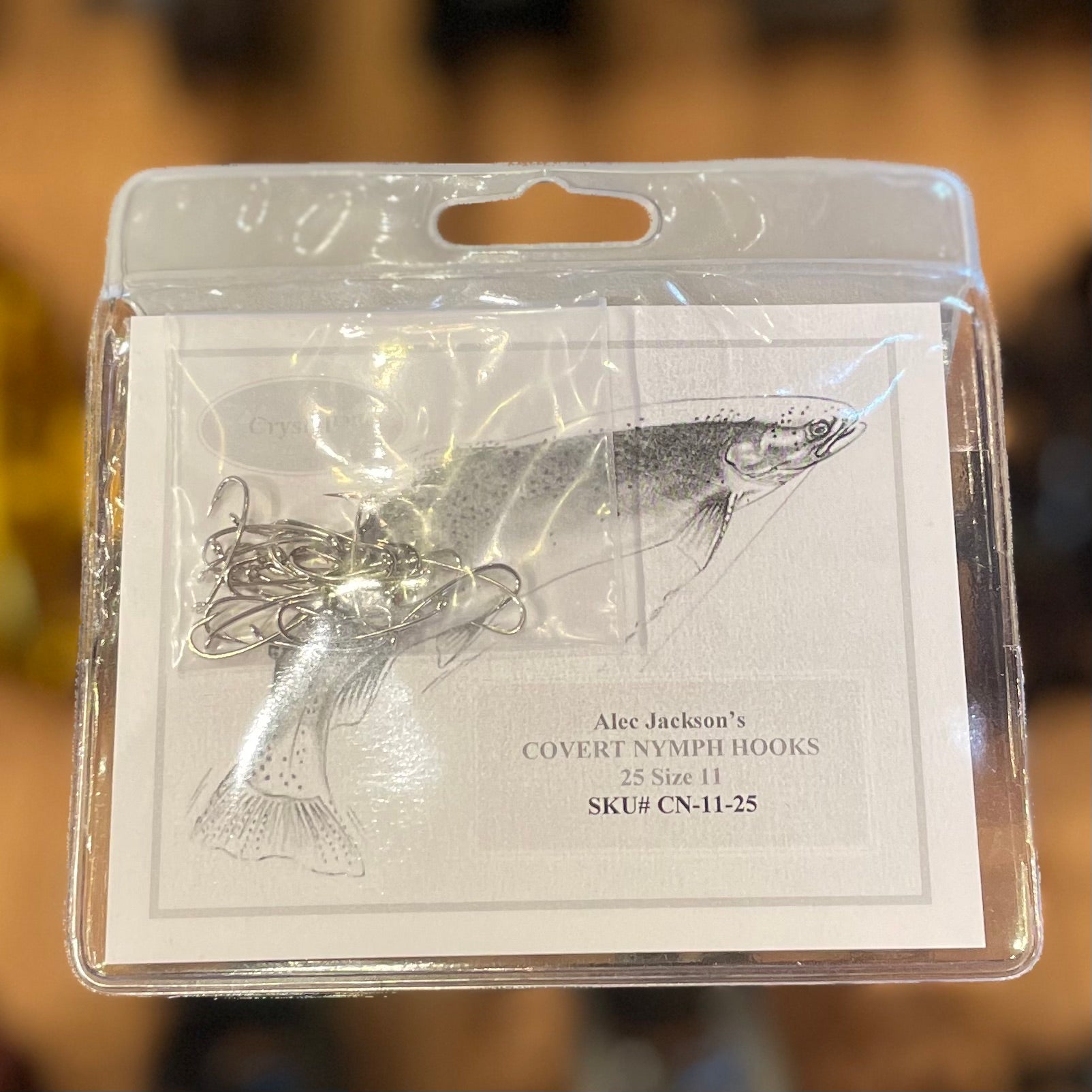 Alec Jackson Covert Nymph Hooks Nickel Plated