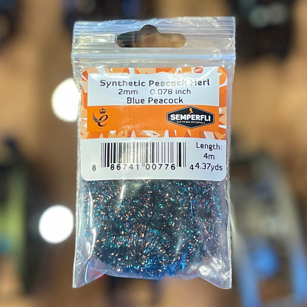 Semperfli Synthetic Peacock Herl 2mm Extra Small