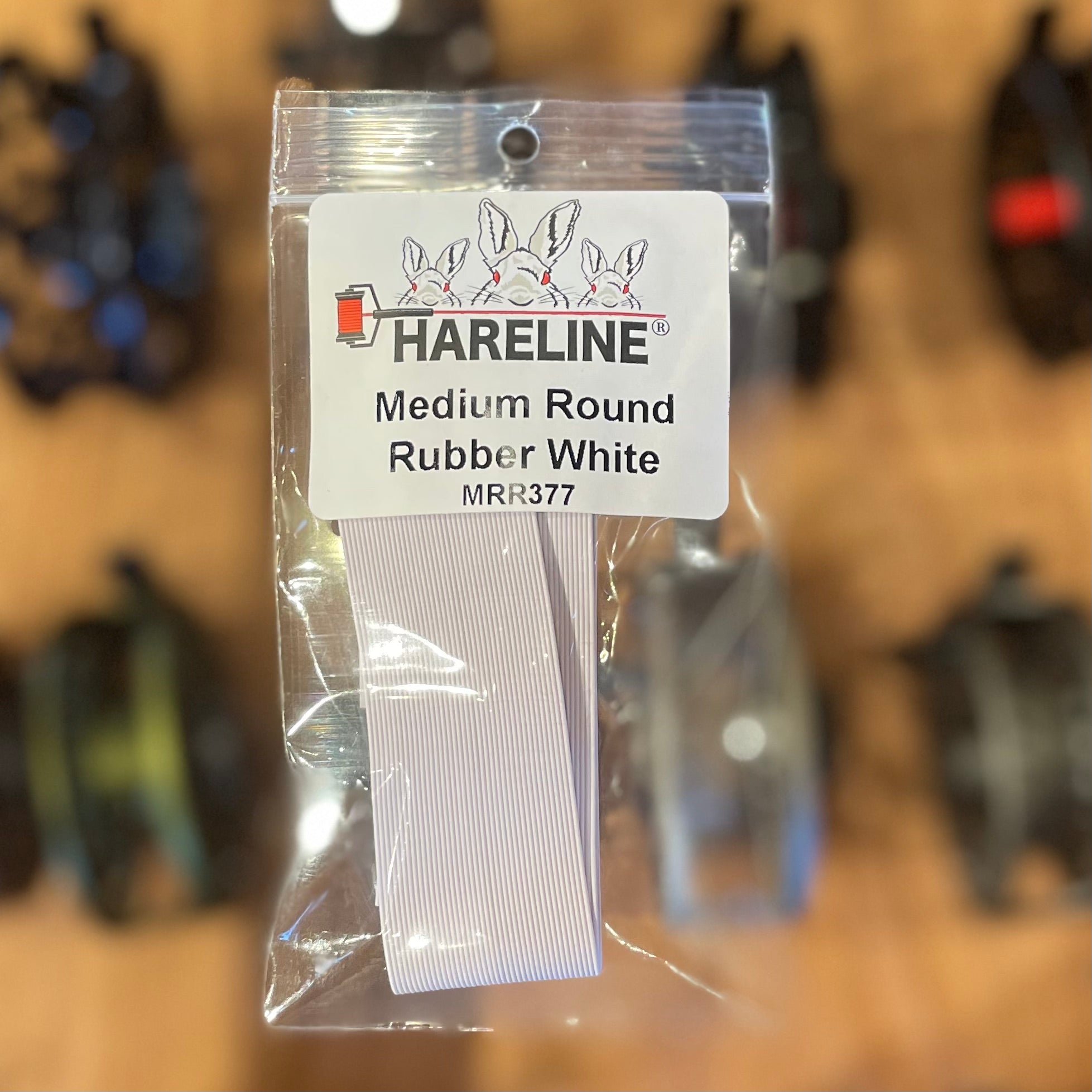 Hareline Medium Round Rubber Legs