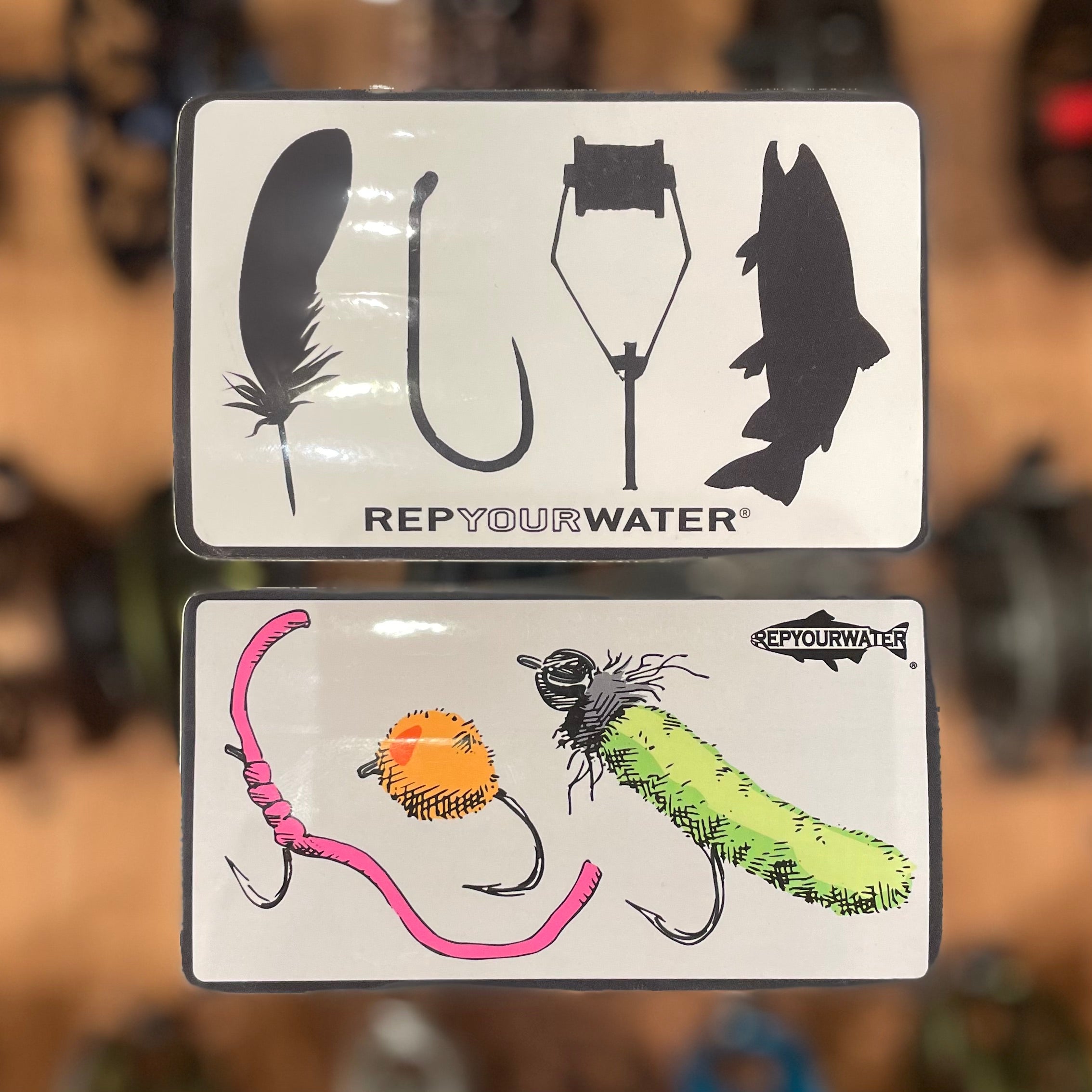 Rep Your Water Stickers