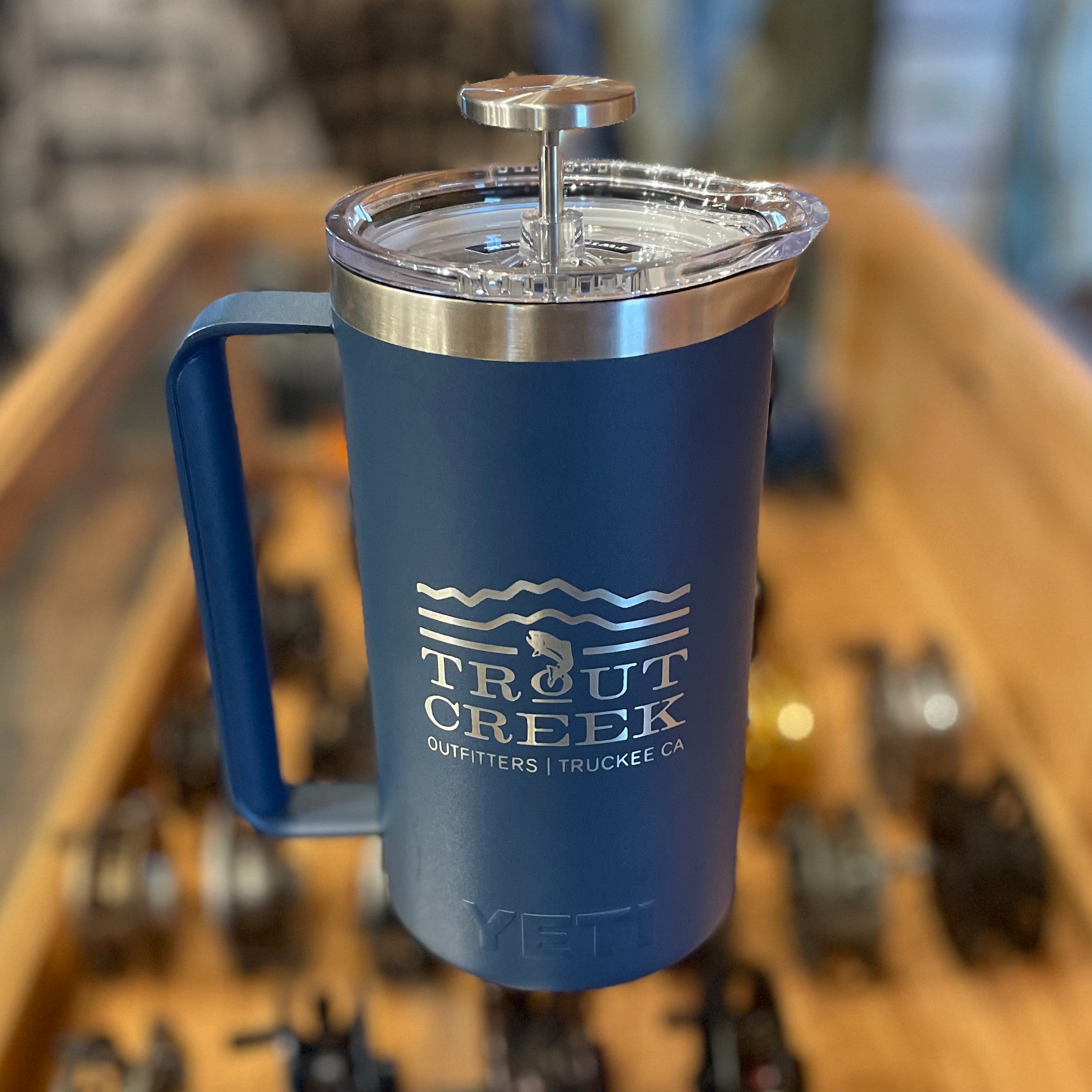 Yeti French Press W/ TCO Logo- 34 Oz.