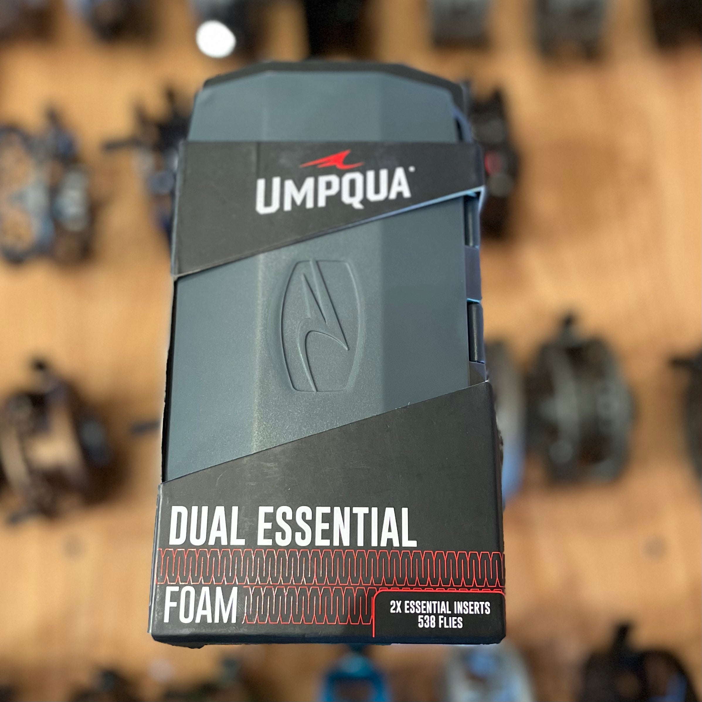 Umpqua UPG Foam Essential Double Large Gray Fly Box