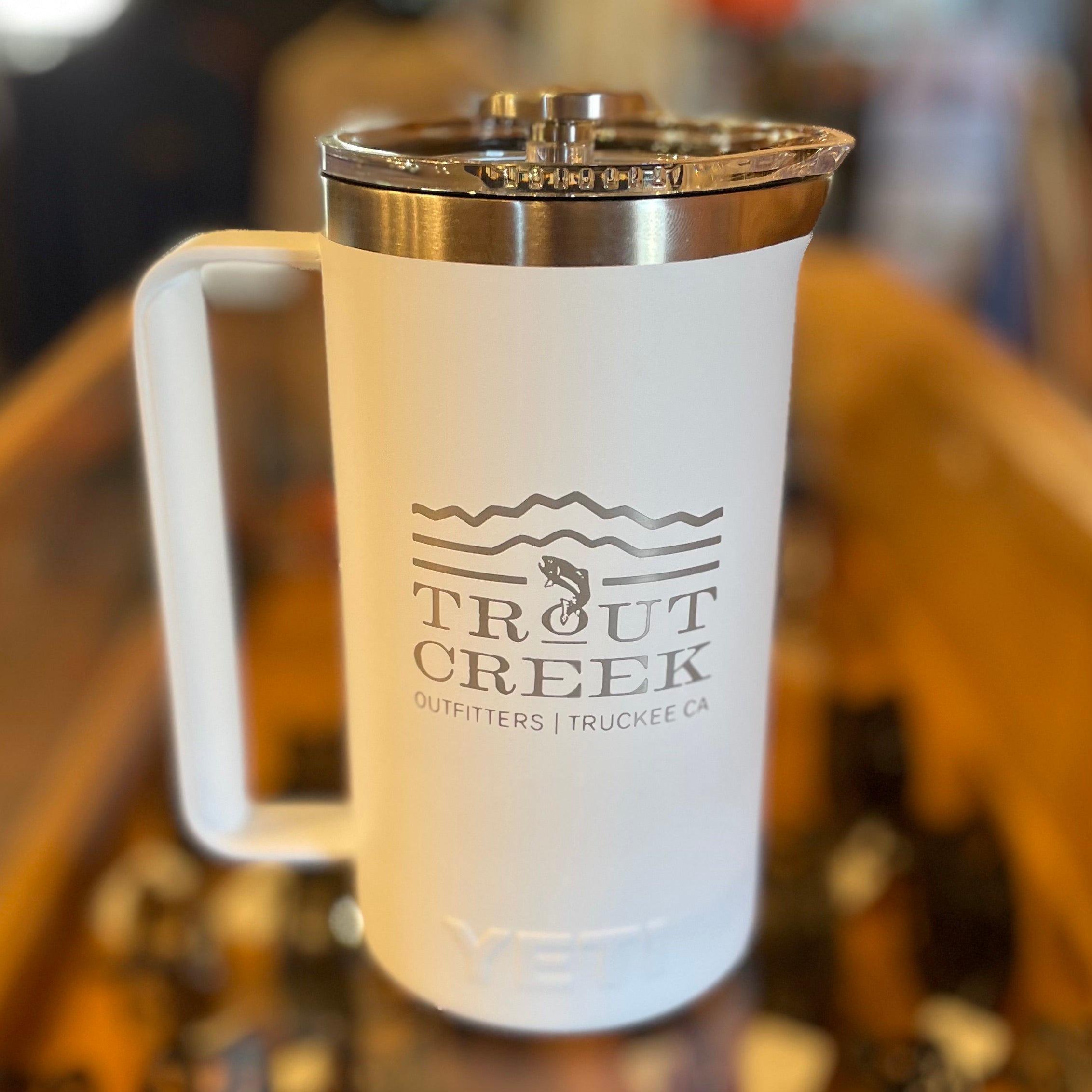 Yeti French Press W/ TCO Logo- 34 Oz.