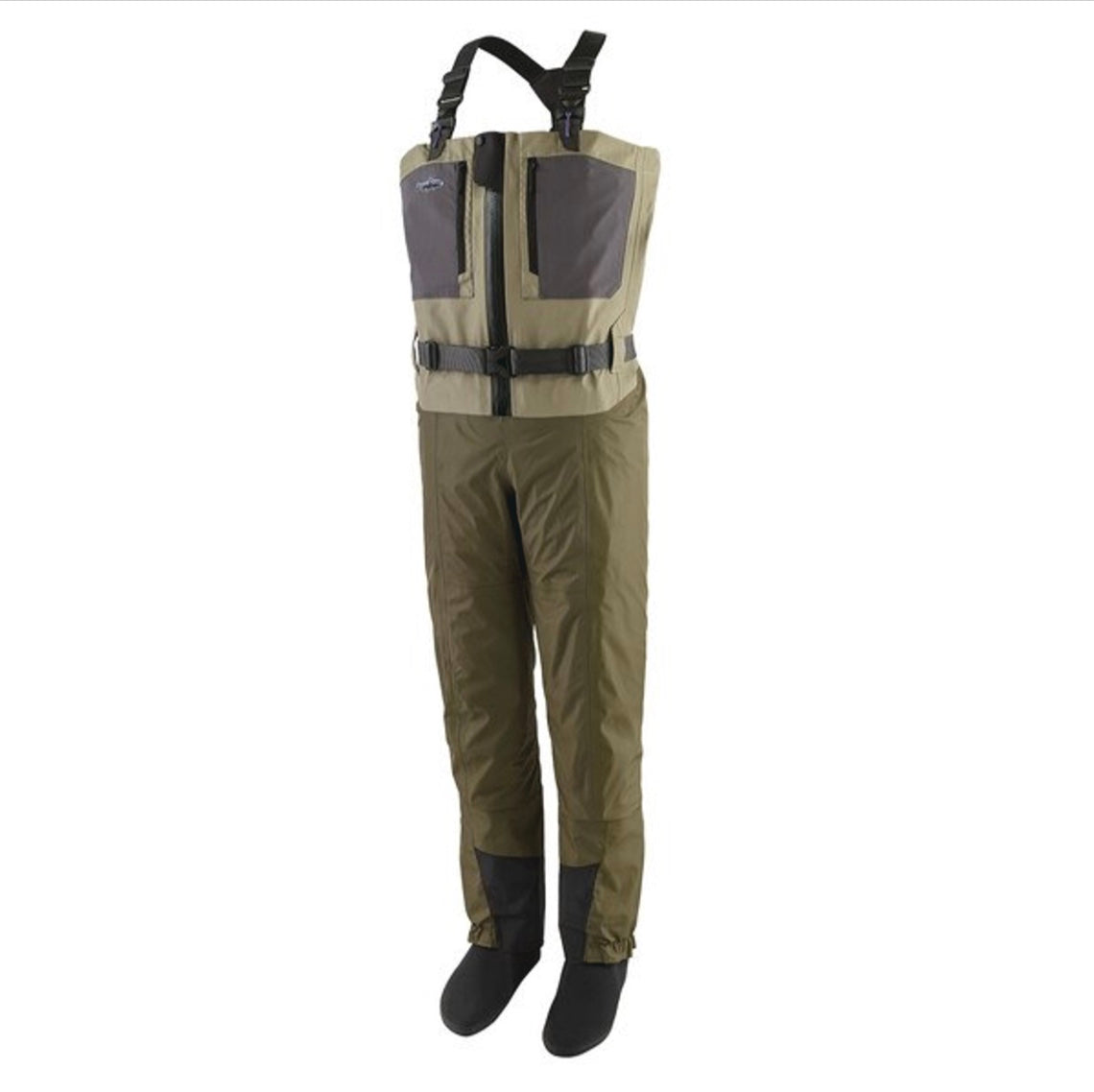 Patagonia Men's Swiftcurrent Traverse Zipfront Wader - River Rock Green