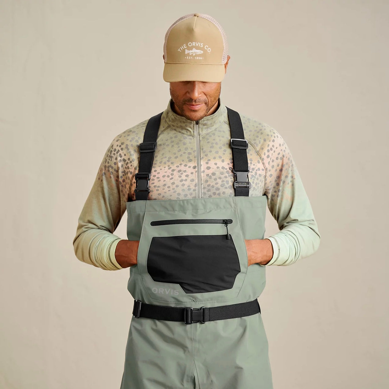 Orvis Men's Clearwater Waders - Sagebrush