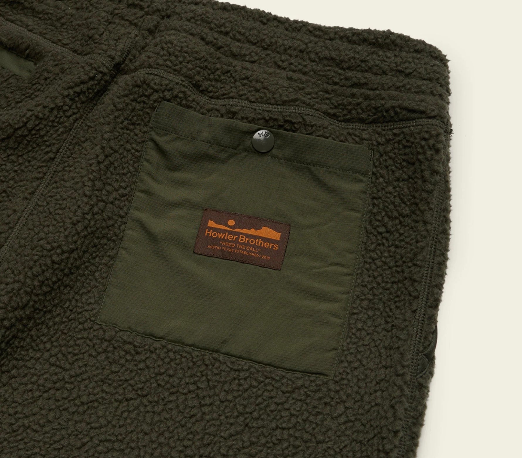 Howler Pelusa Fleece Pants - Pine Needle