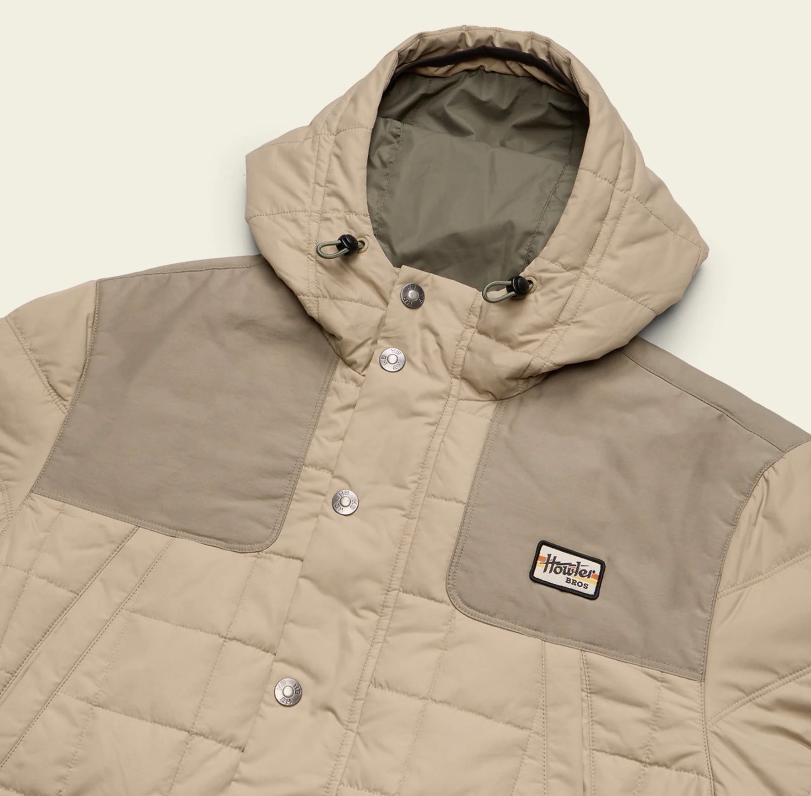 Howler Spellbinder Parka - Vetiver/Sand