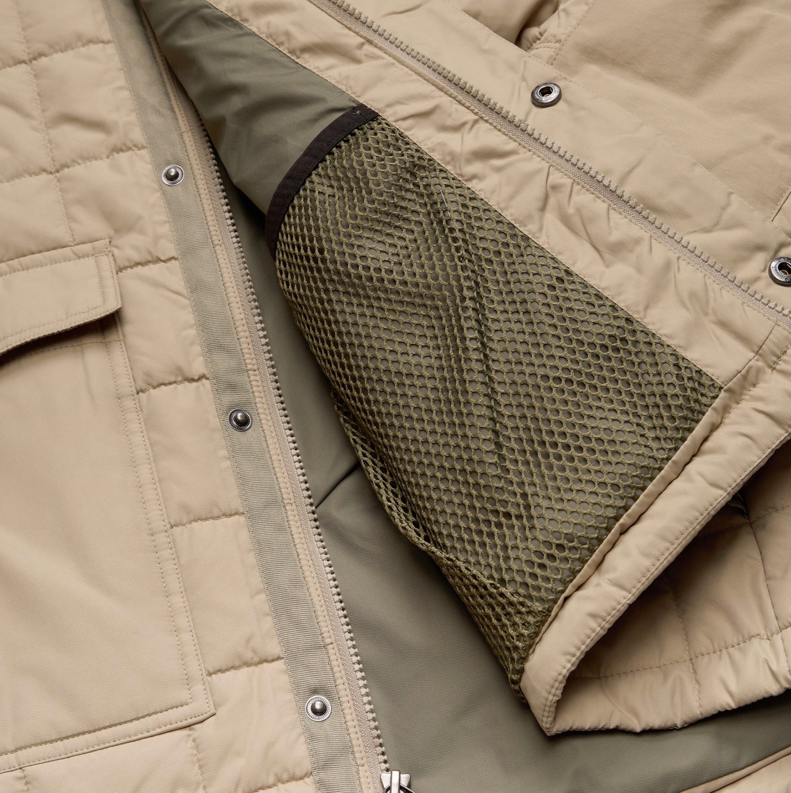 Howler Spellbinder Parka - Vetiver/Sand