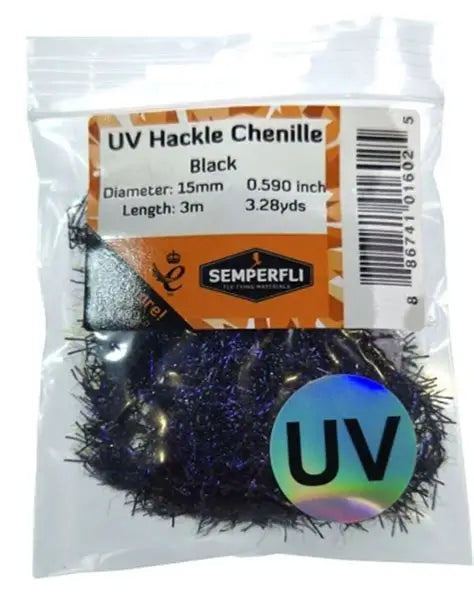 Semperfli 8mm UV Hackle Chenille