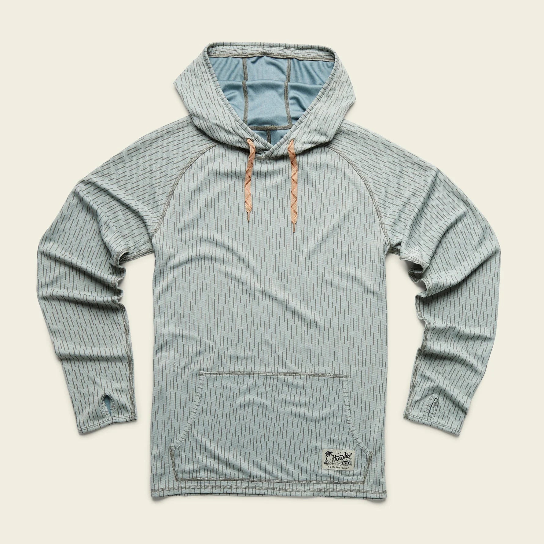 Howler Bros. Loggerhead Hoodie- Deluge Camo Light Grey