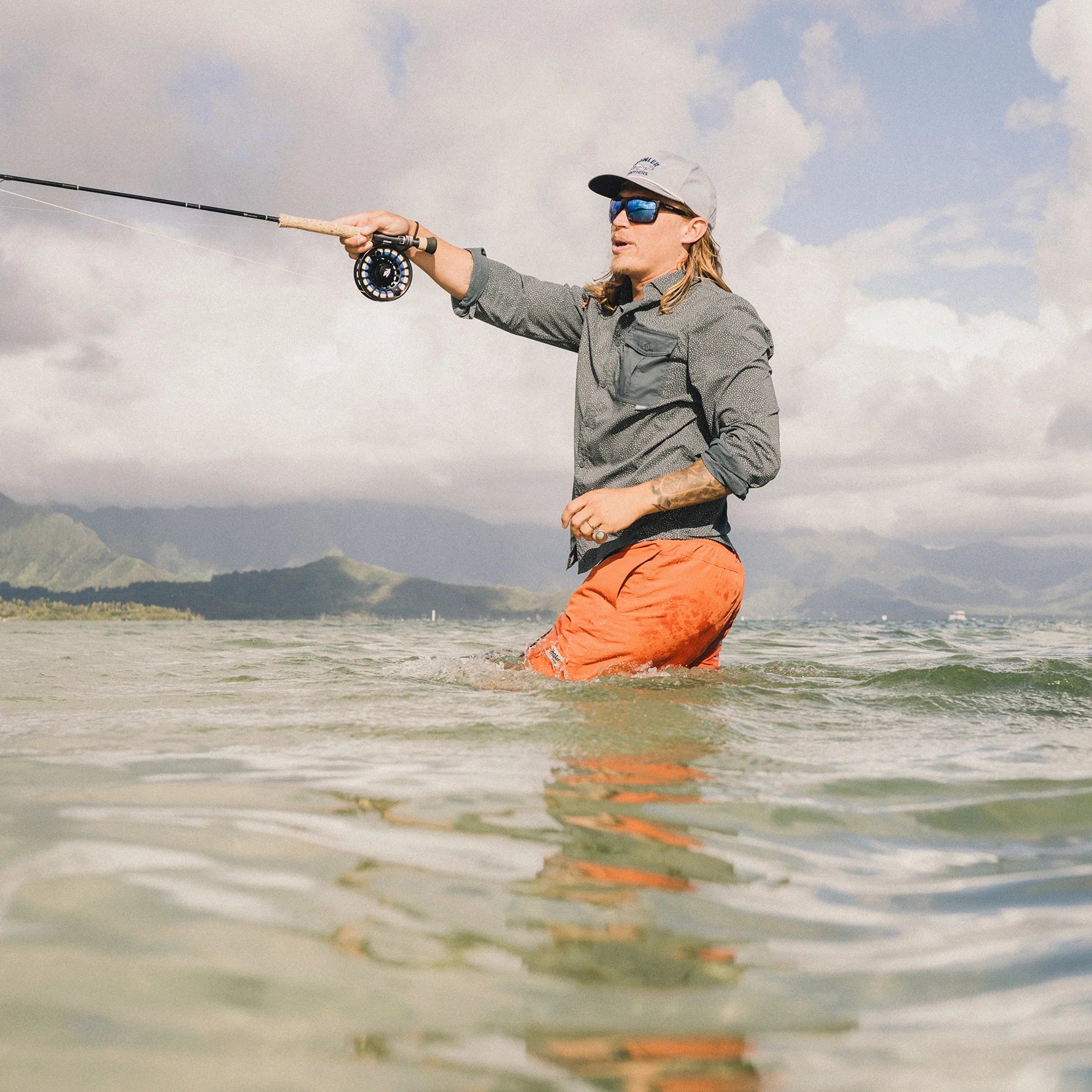 Howler Bros. Salado Shorts-Oxidized Clay