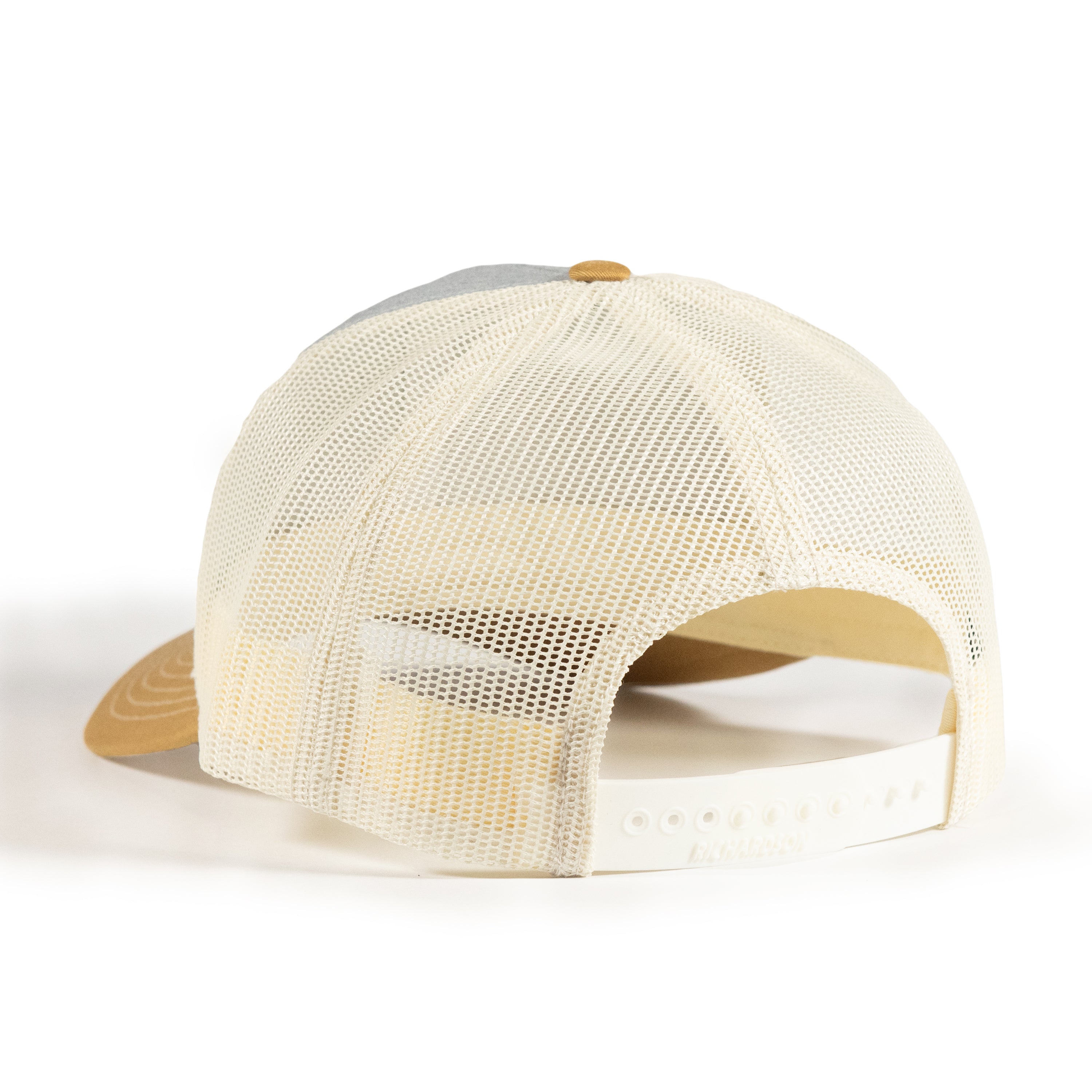 TCO Trucker Leather Patch - Denim\Tan
