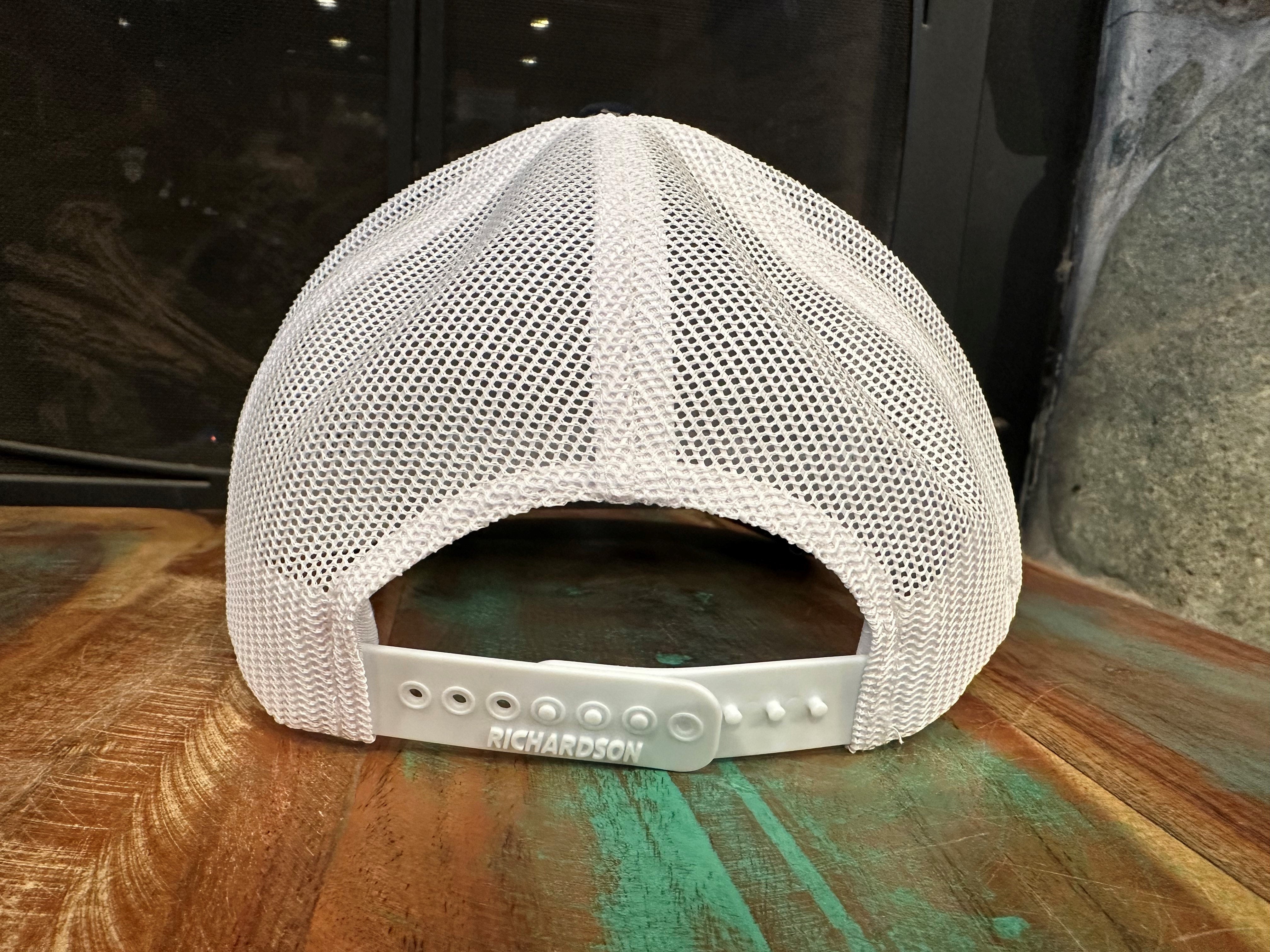 TCO Logo Trucker Hat W/ Embroidered Patch - Navy W/ White